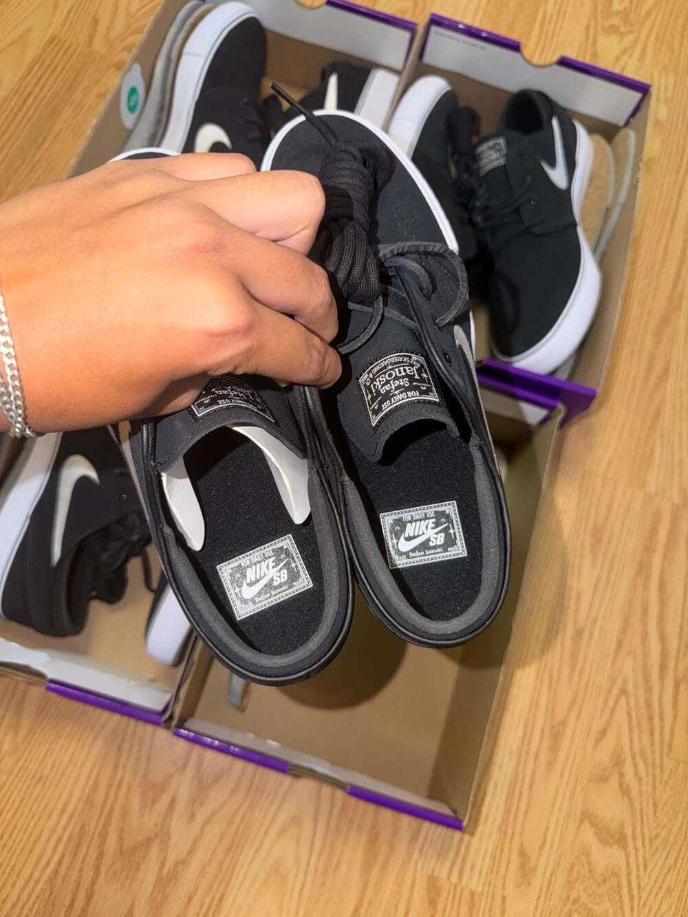 Nike SB Zoom Stefan Janoski OG Black White FD6757-001‼️SHIP FAST‼️SIZE AVAILABLE - Picture 6 of 8